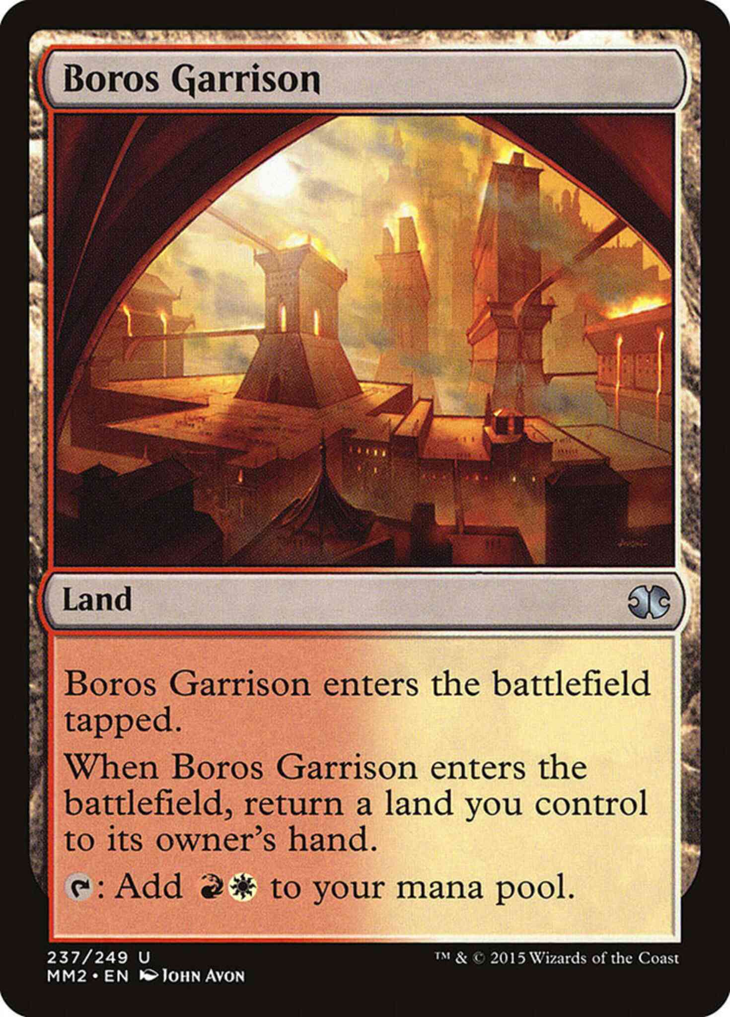 Boros Garrison [237] [Modern Masters 2015] [Non-Foil]