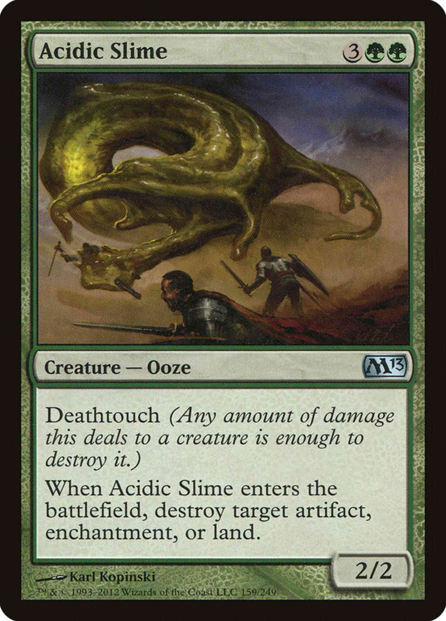 Acidic Slime [159] [Magic 2013] [Non-Foil]