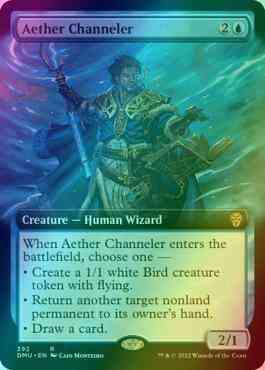 Aether Channeler [392] [Extended Art] [Dominaria United] [Foil]