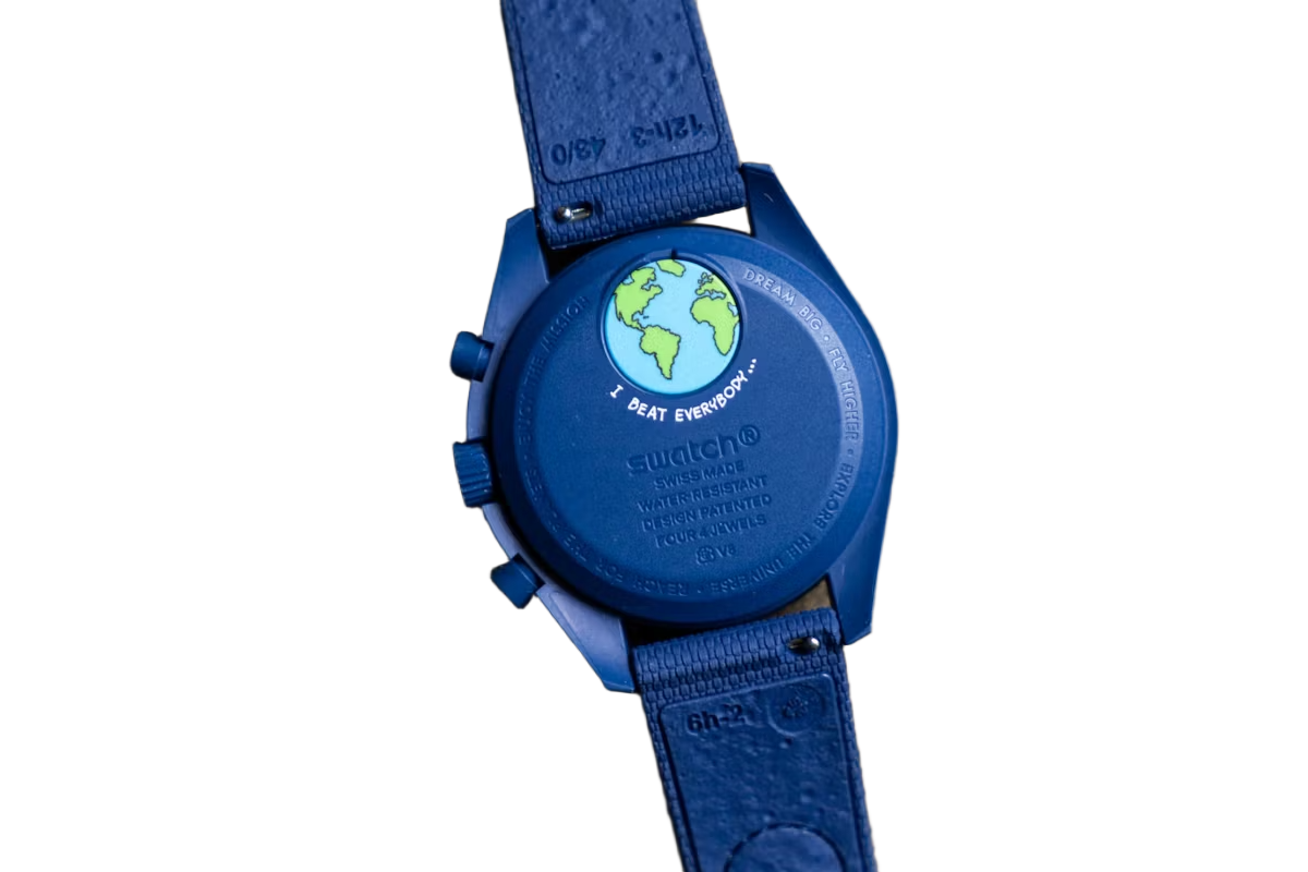 Swatch x Omega Bioceramic MISSION TO EARTHPHASE - MOONSHINE GOLD