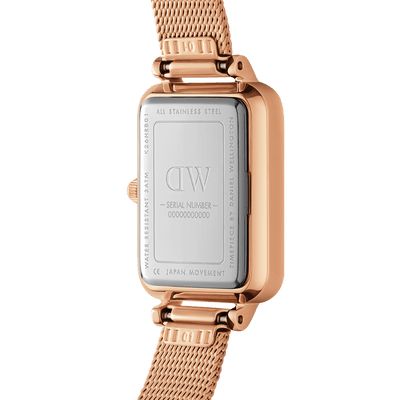 Quadro Pressed Unitone Rose Gold