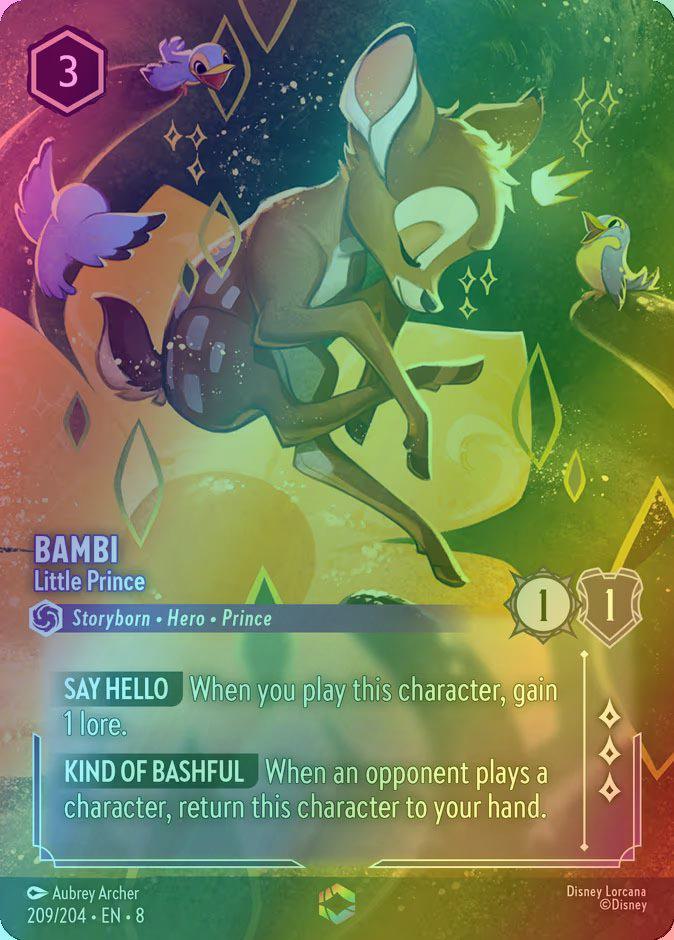 Bambi - Little Prince (Enchanted) - 209/204 [Reign of Jafar] [Holofoil]