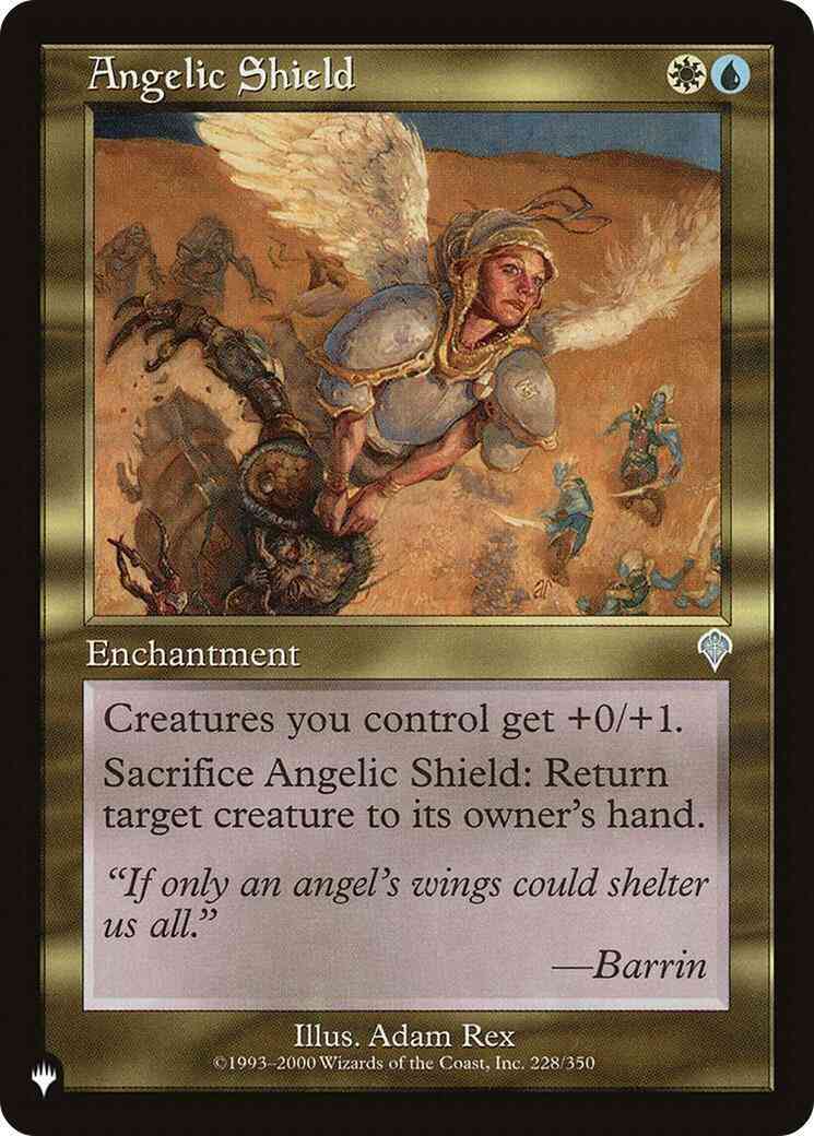 Angelic Shield [INV-228] [The List] [Non-Foil]
