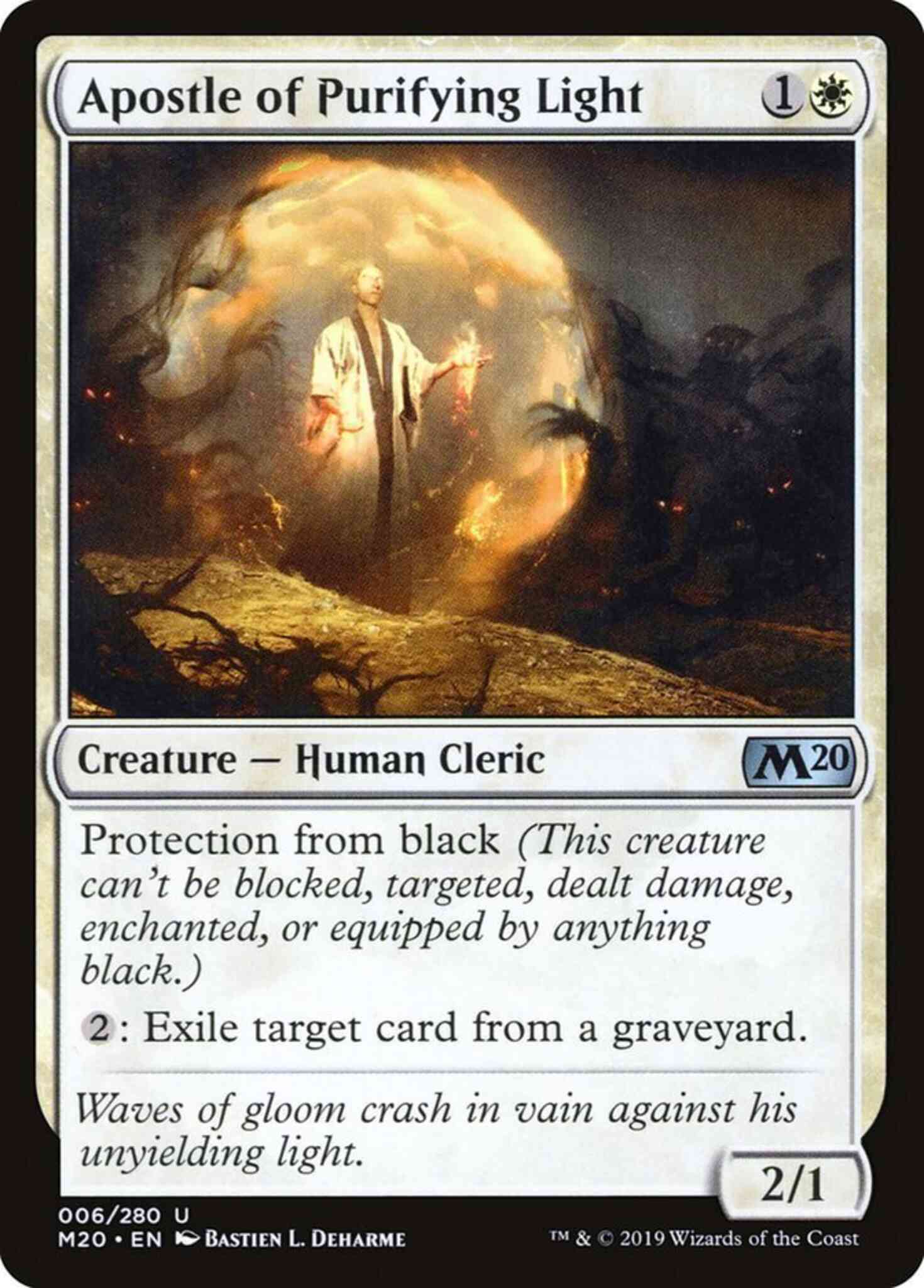 Apostle of Purifying Light [6] [Core Set 2020] [Non-Foil]