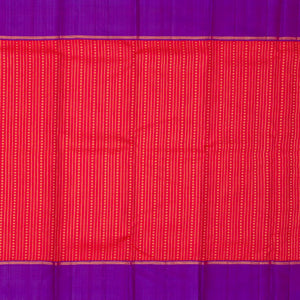 Turmeric Yellow Handloom Kanchipuram Korvai Silk Saree With Floral Motifs