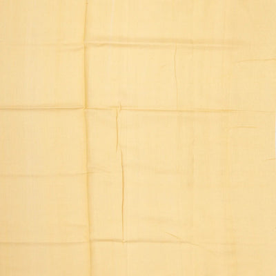 Light Peach Handwoven Banarasi Organza Silk Saree With Floral Motifs