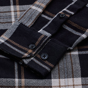 Black Checks Slim Fit Shirt