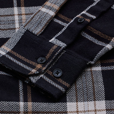 Black Checks Slim Fit Shirt