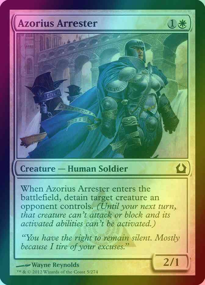Azorius Arrester [5] [Return To Ravnica] [Foil]