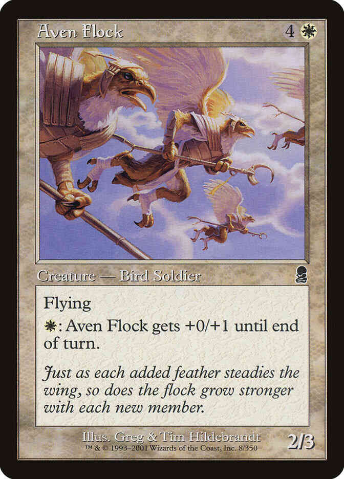 Aven Flock [8] [Odyssey] [Non-Foil]