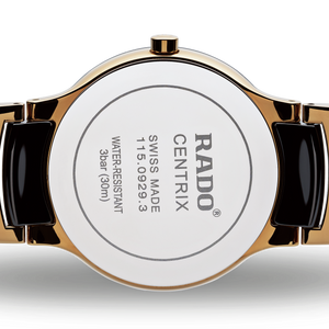 Rado Centrix Black Dial Unisex 38mm