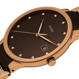 Rado Centrix Brown Dial Unisex 38mm
