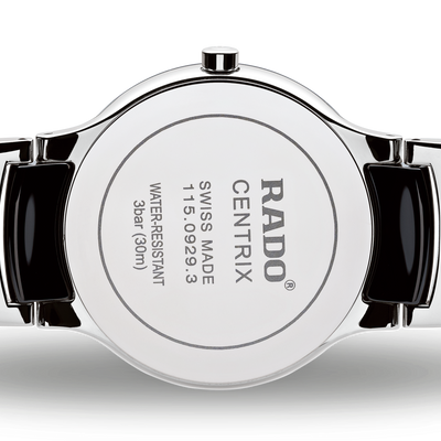 Rado Centrix Black Dial Unisex 38mm