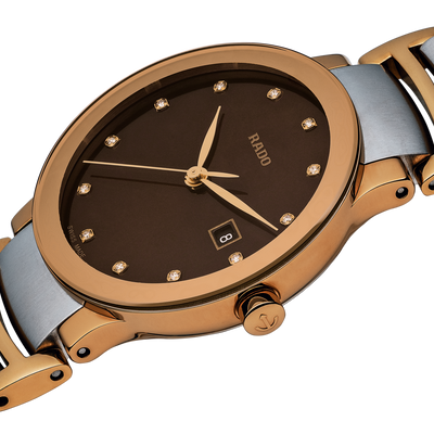 Rado Centrix Brown Dial Women 28mm
