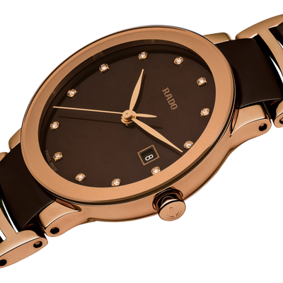 Rado Centrix Brown Dial Women 28mm