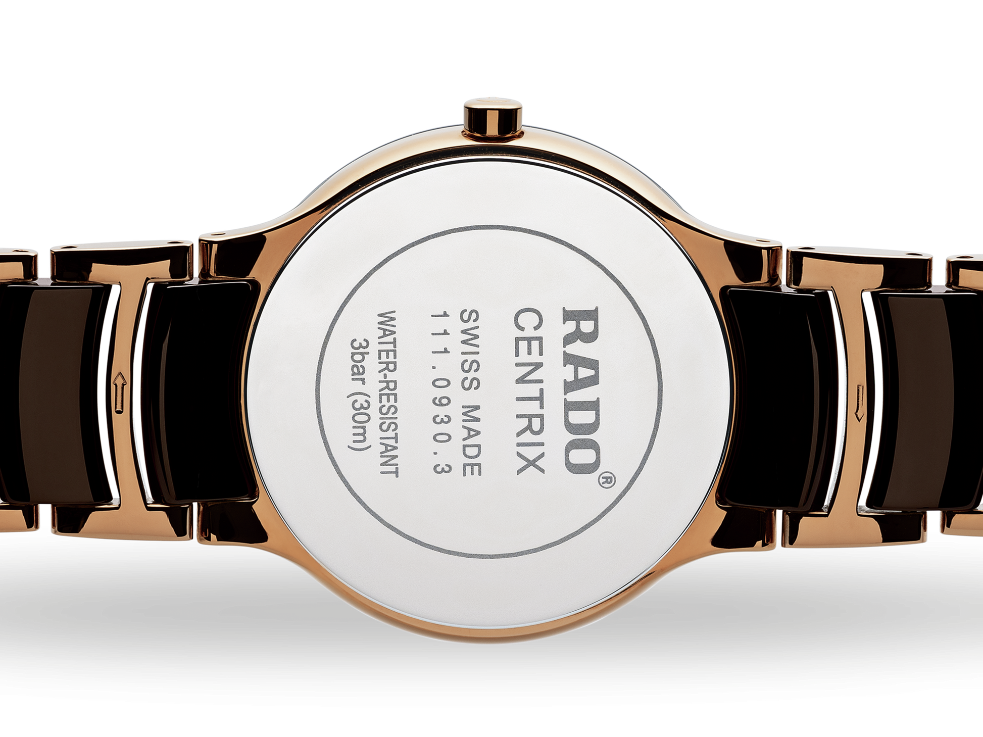Rado Centrix Brown Dial Women 28mm