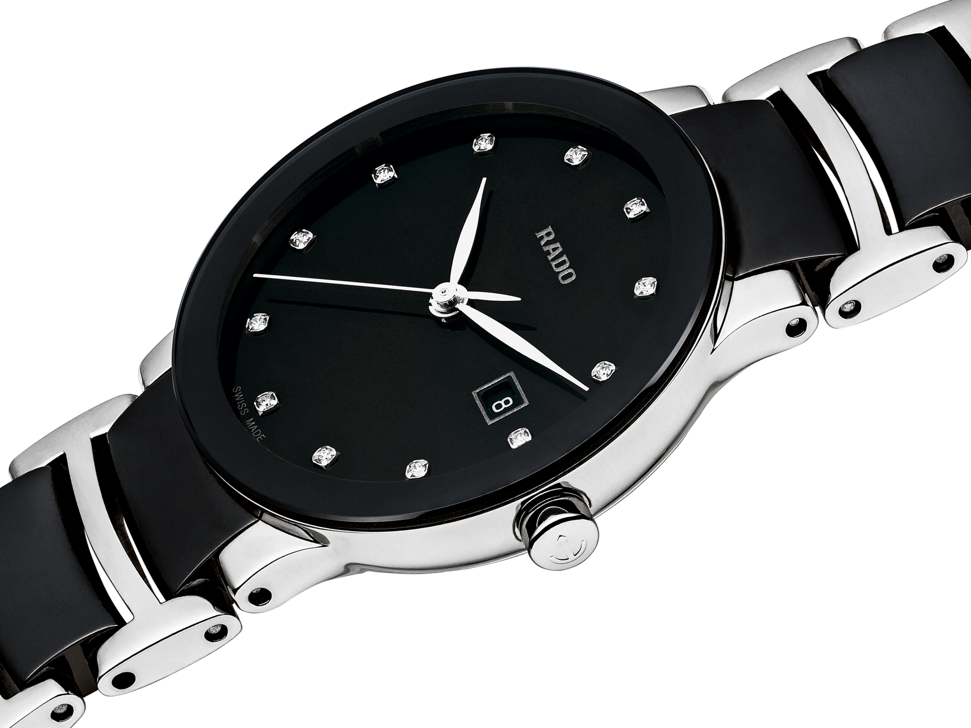 Rado Centrix Black Dial Women 28mm