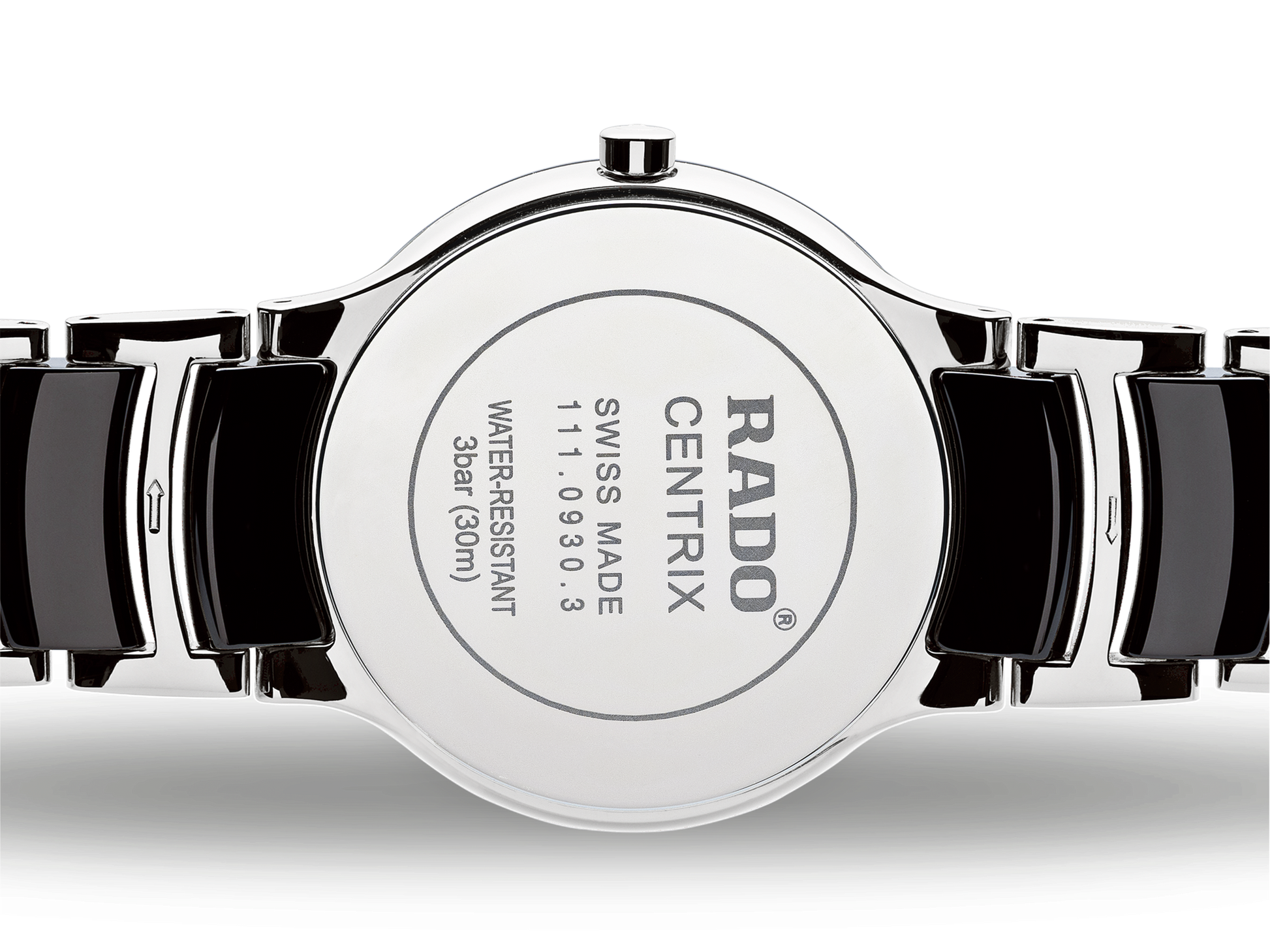 Rado Centrix Black Dial Women 28mm