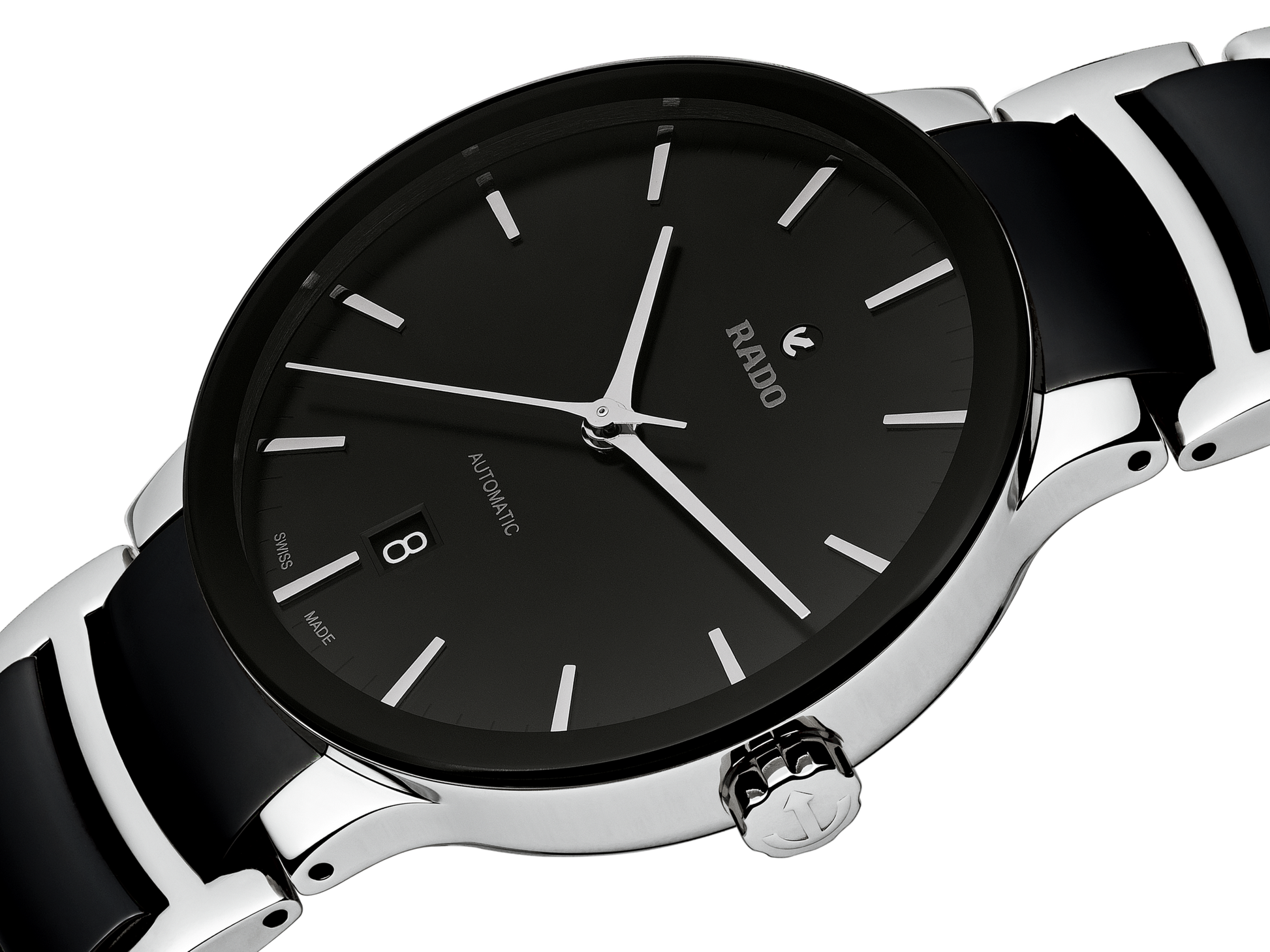 Rado Centrix Black Dial Unisex 38mm