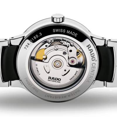 Rado Centrix Black Dial Unisex 38mm