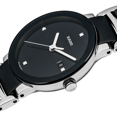 Rado Centrix Black Dial Women 28mm
