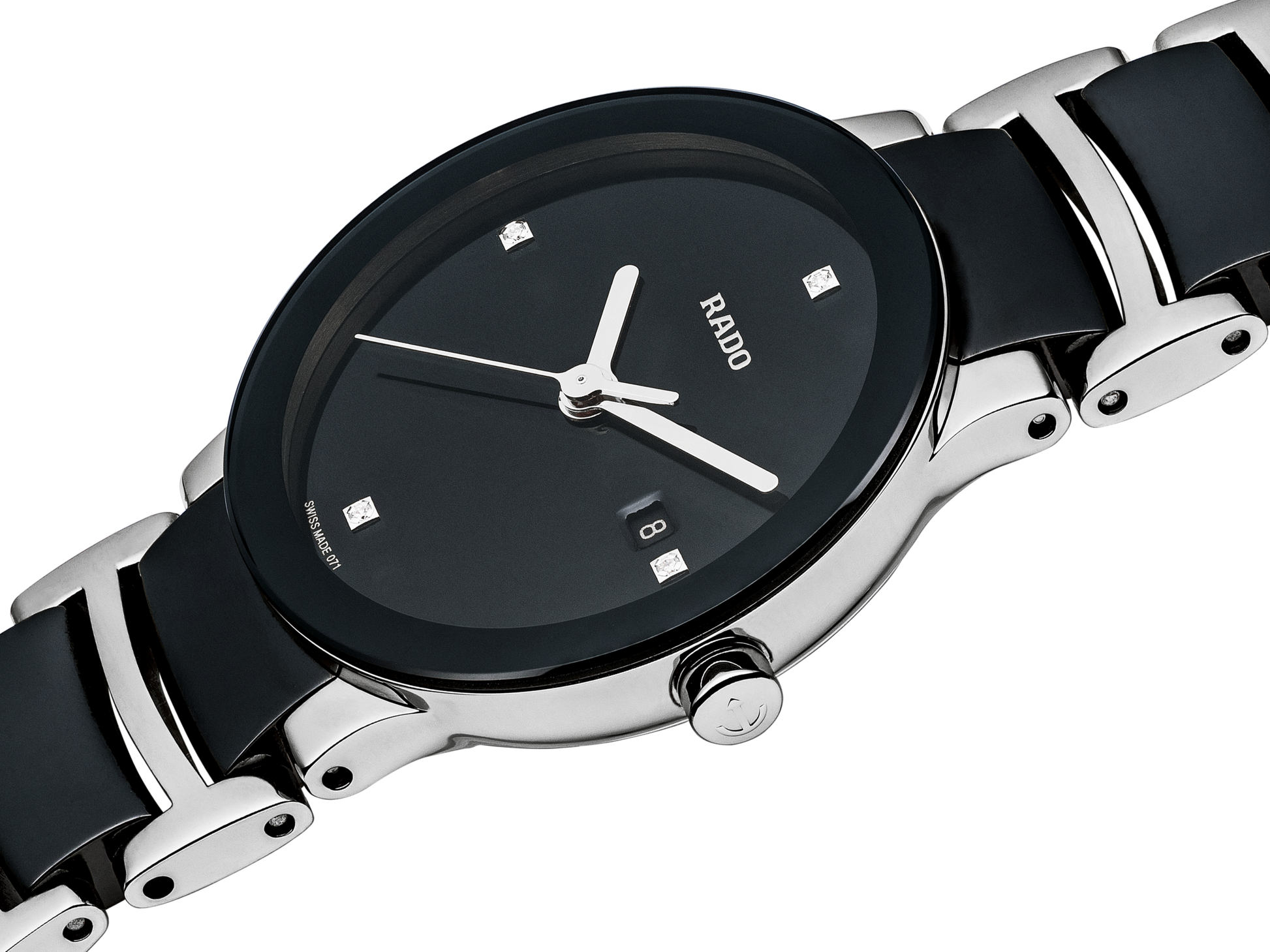 Rado Centrix Black Dial Women 28mm