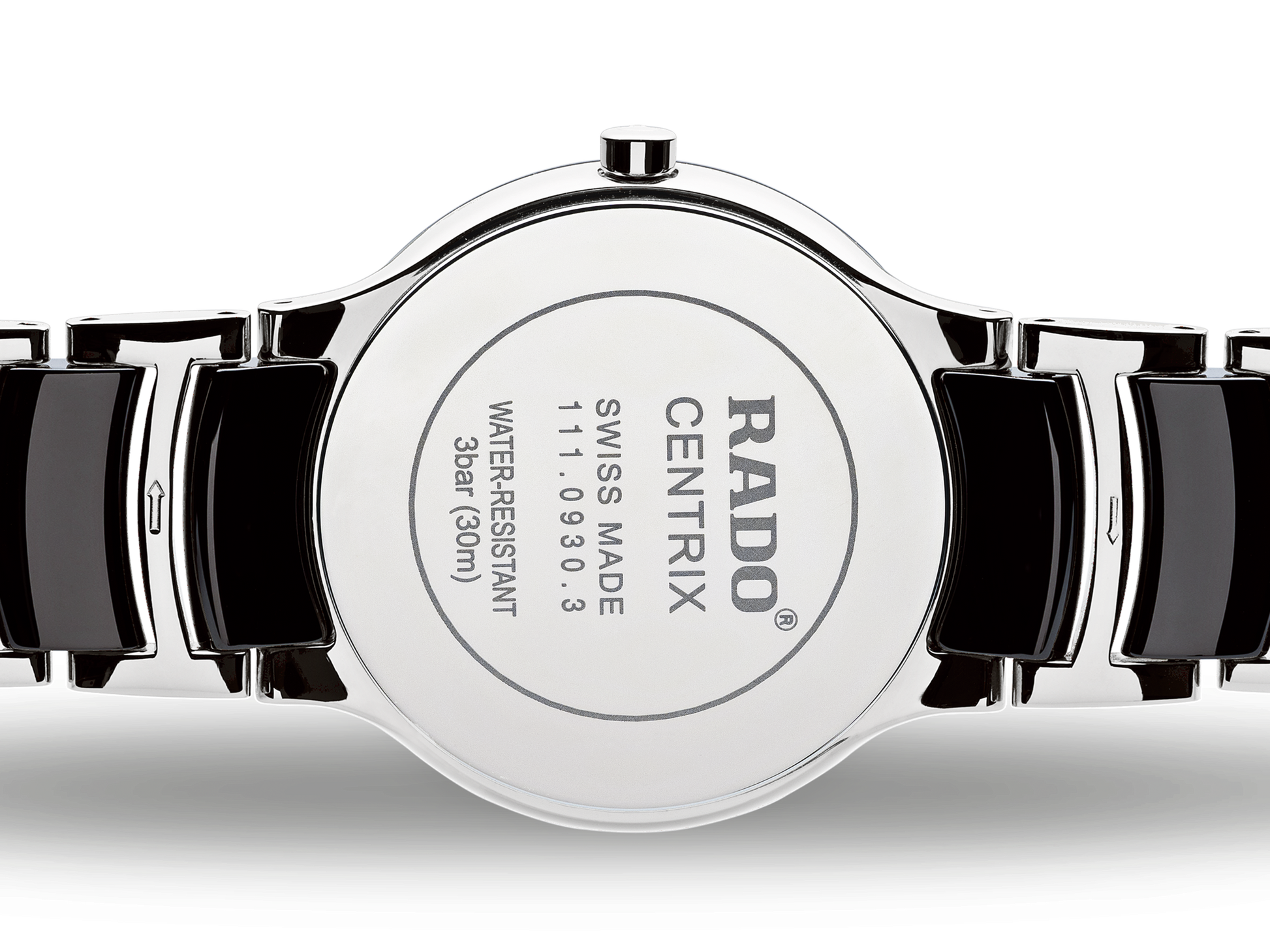 Rado Centrix Black Dial Women 28mm