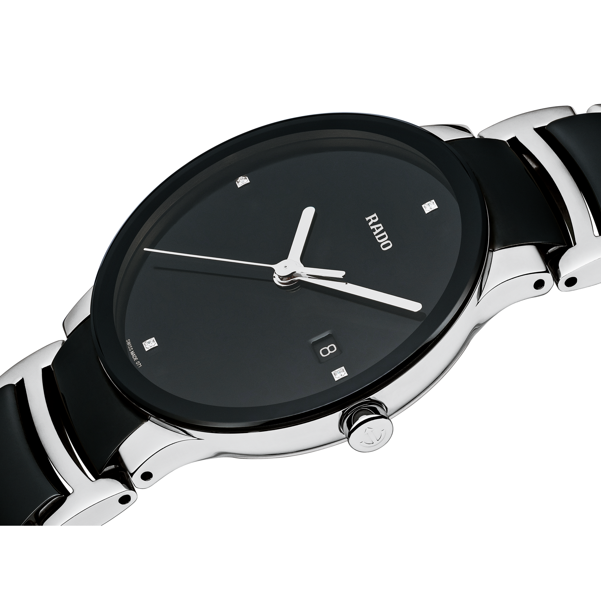Rado Centrix Black Dial Unisex 38mm