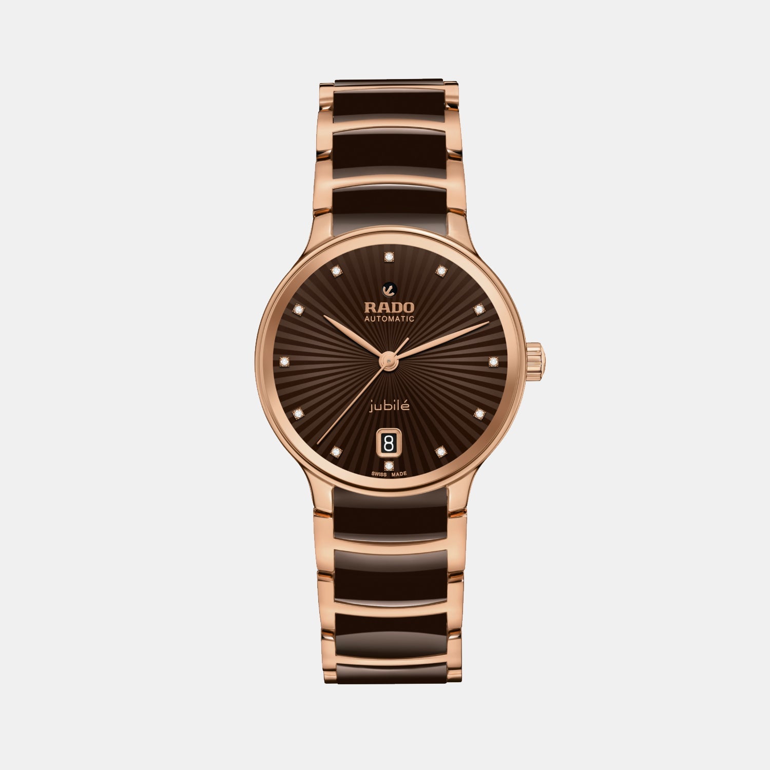Centrix Women Automatic Brown Dial Analog Ceramic Watch R30037732