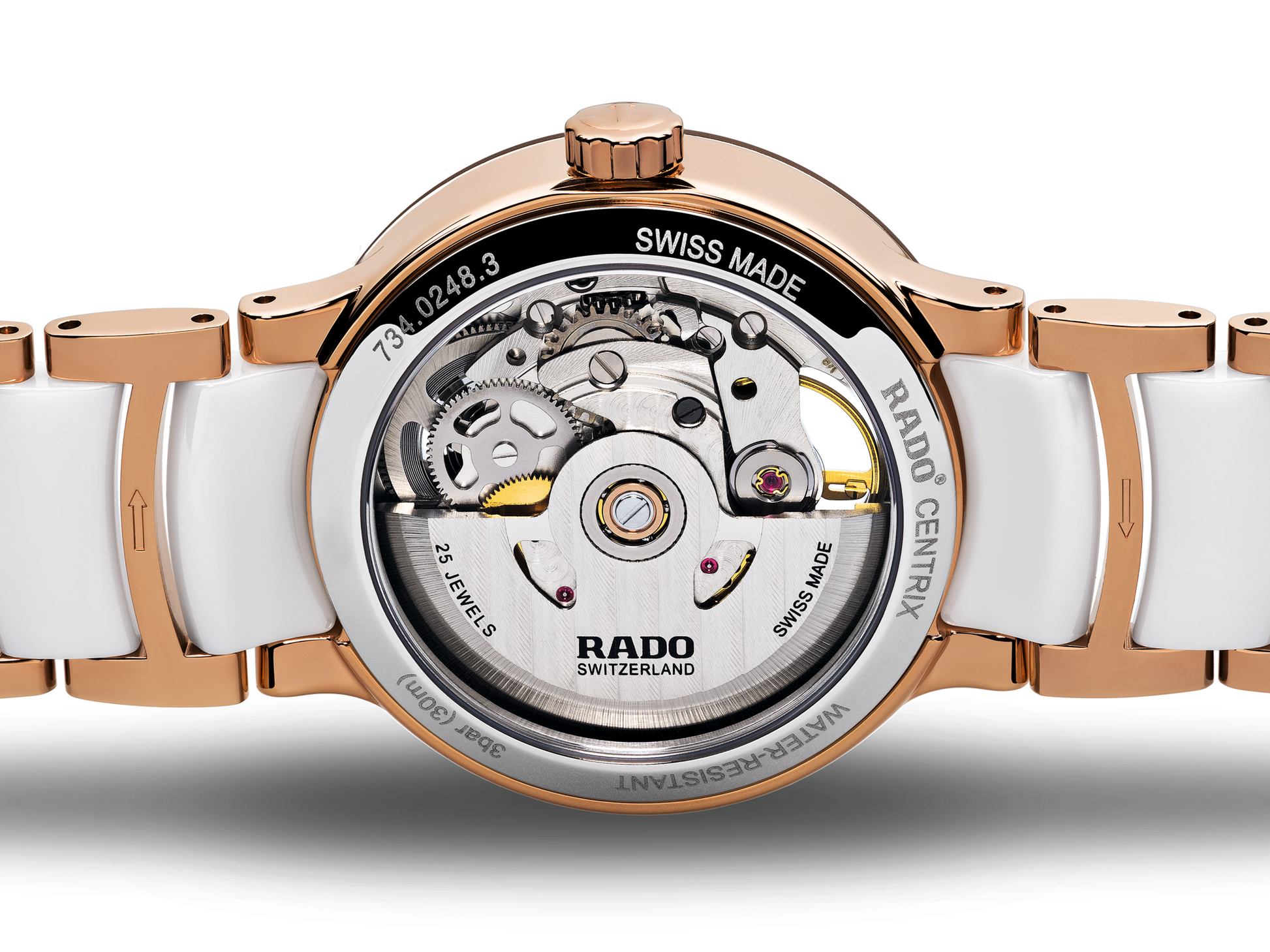 Rado Centrix White Dial Women 33mm