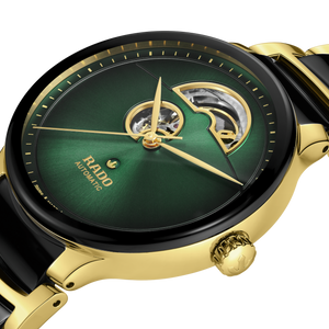Rado Centrix Black & Green Dial Unisex 39.5mm