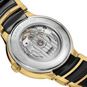 Rado Centrix Automatic Diamonds Black Dial Unisex 39.5mm