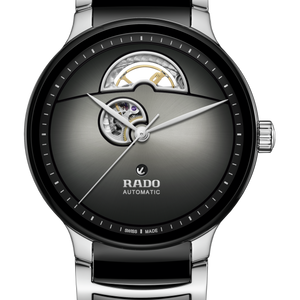 Rado Centrix Black & Silver Dial Unisex 39.5mm