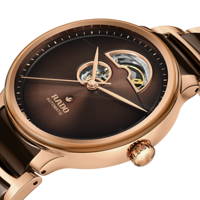 Rado Centrix Brown Dial Unisex 39.5mm