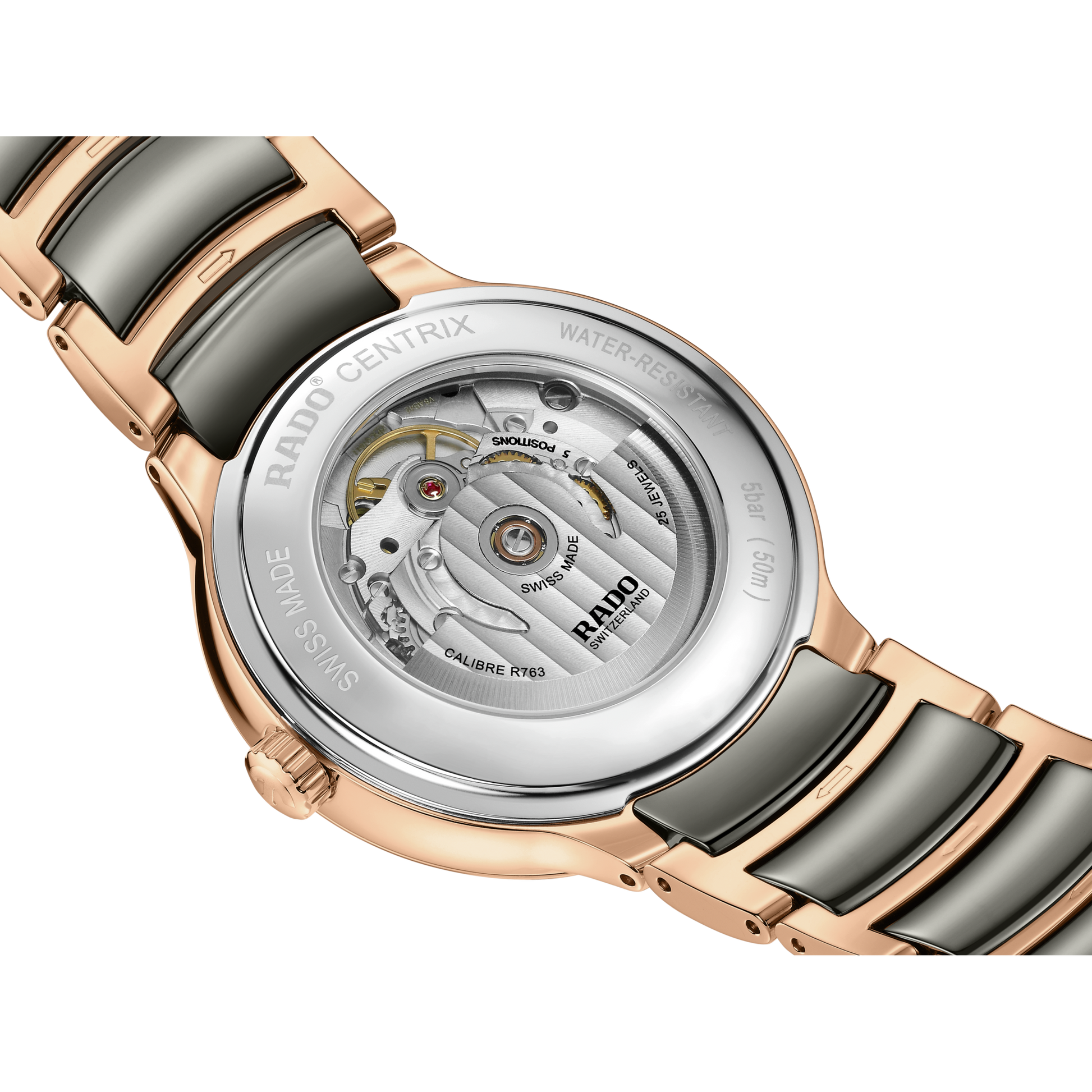 Rado Centrix White Dial Unisex 39.5mm