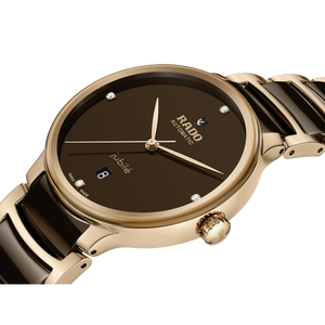 Rado Centrix Brown Dial Unisex 39.5mm