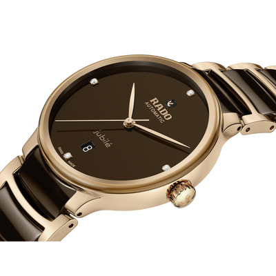Rado Centrix Brown Dial Unisex 39.5mm