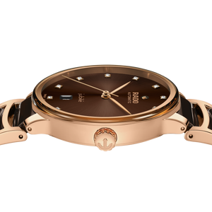 Rado Centrix Brown Dial Unisex 39.5mm