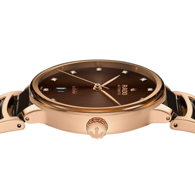 Rado Centrix Brown Dial Unisex 39.5mm