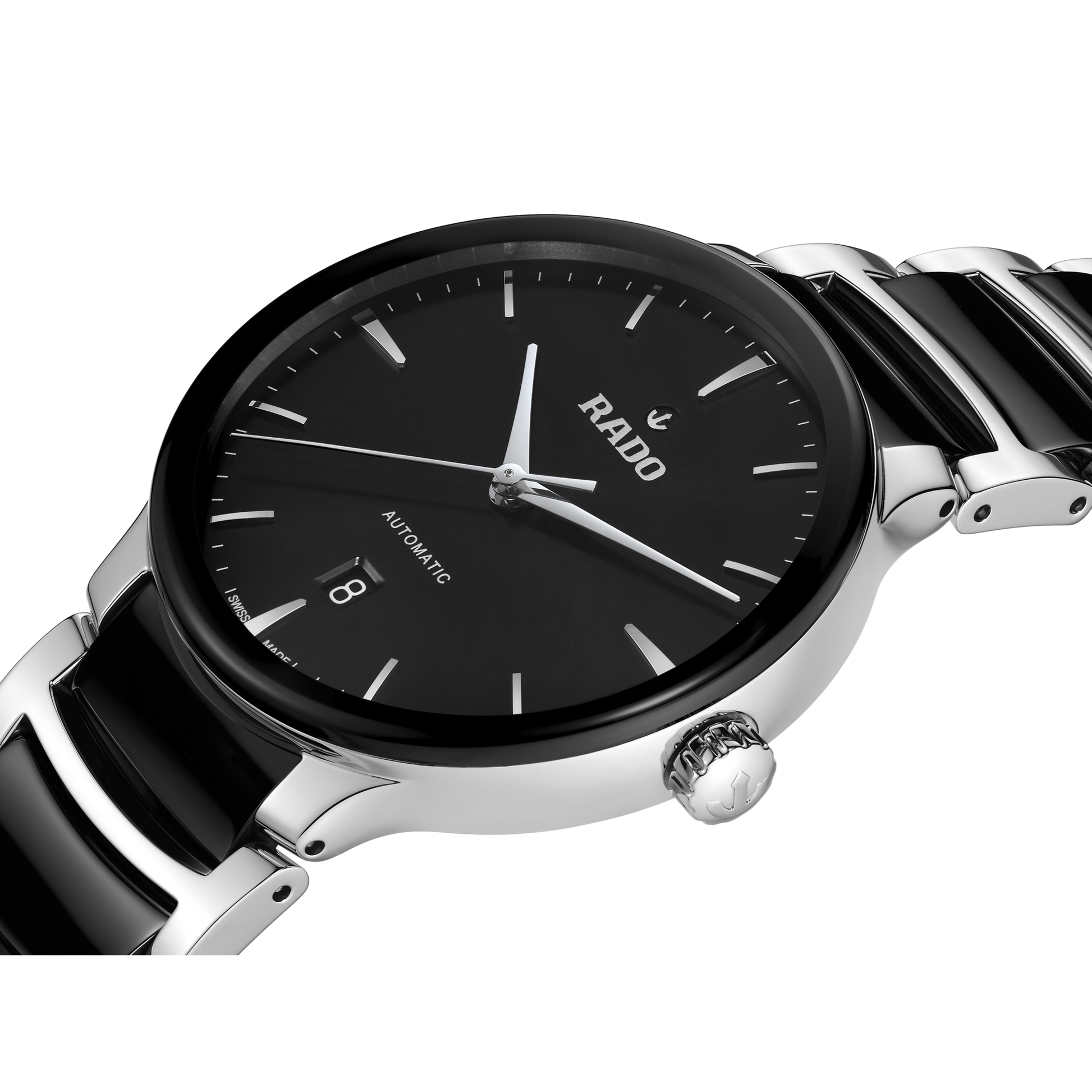 Rado Centrix Black Dial Unisex 39.5mm