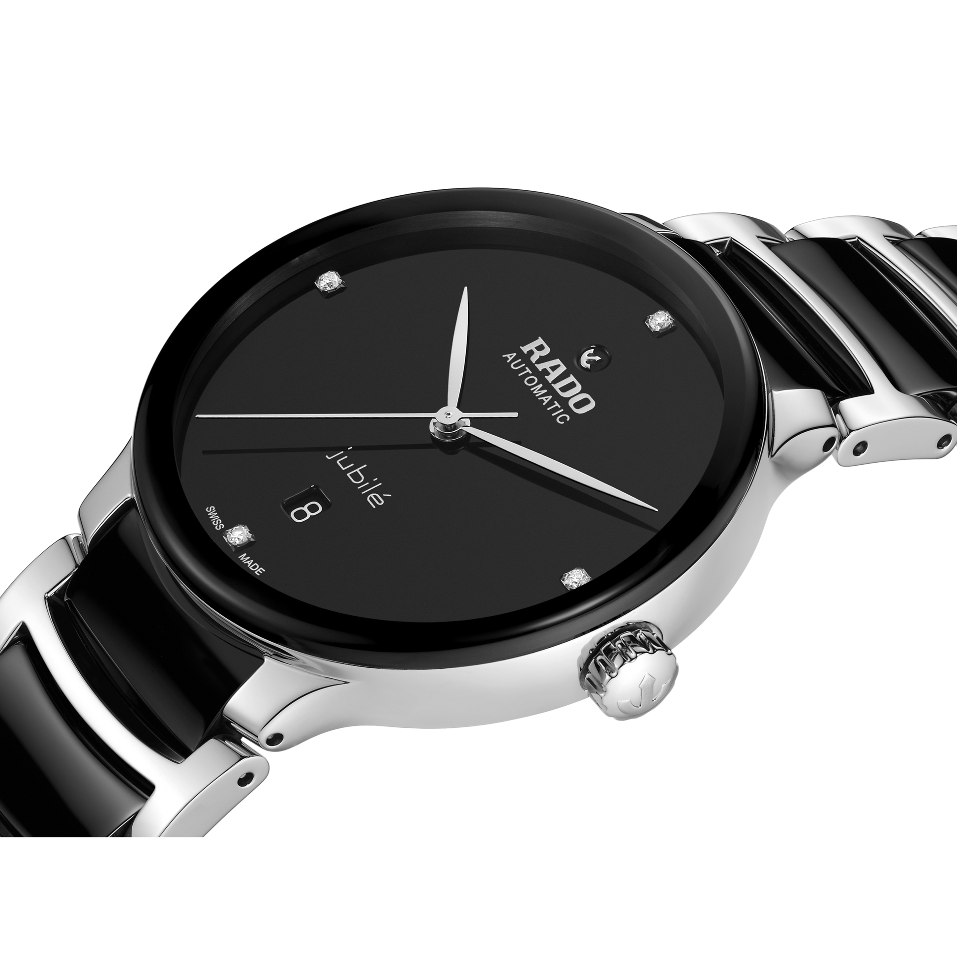Rado Centrix Black Dial Unisex 39.5mm