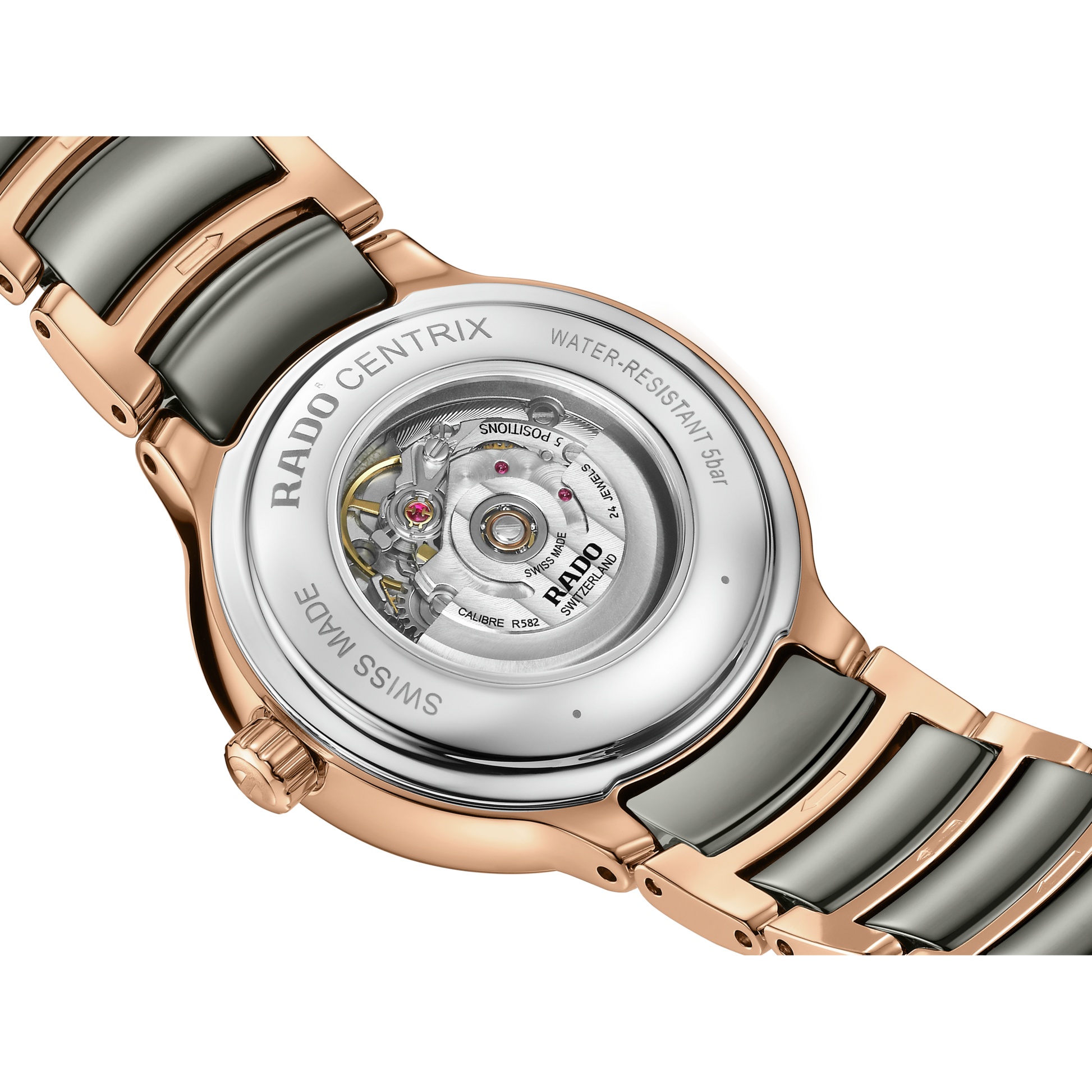 Rado Centrix White Dial Women 30.5mm