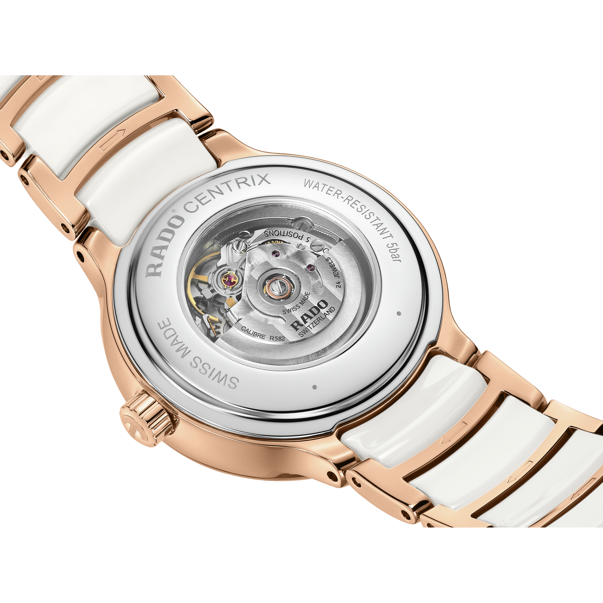 Rado Centrix White Dial Women 30.5mm