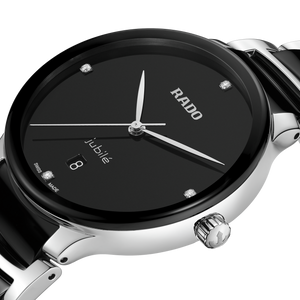 Rado Centrix Black Dial Unisex 39.5mm
