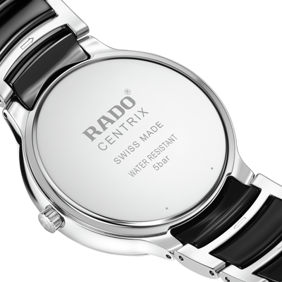 Rado Centrix Black Dial Unisex 39.5mm
