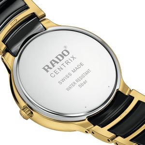 Rado Centrix Black Dial Unisex 39.5mm