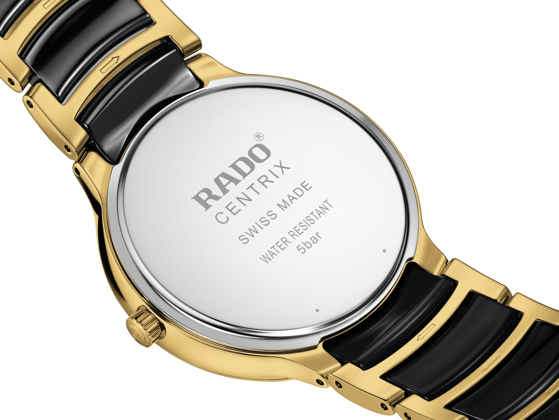Rado Centrix Black Dial Unisex 39.5mm