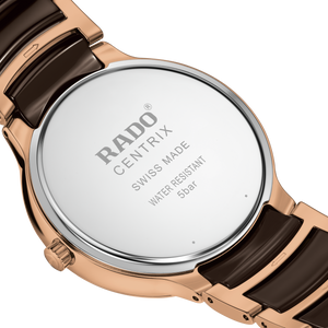 Rado Centrix Brown Dial Unisex 39.5mm