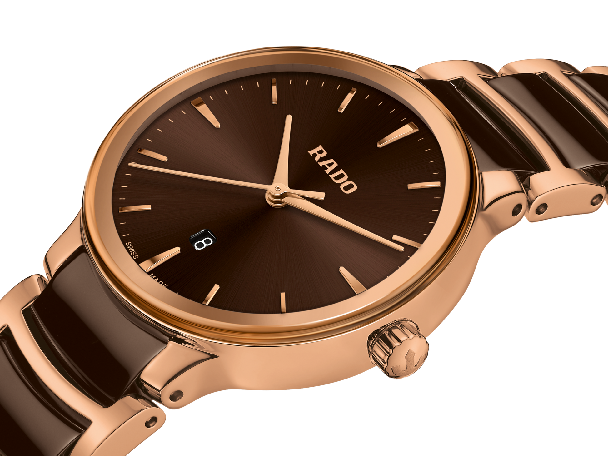 Rado Centrix Brown Dial Women 30.5mm