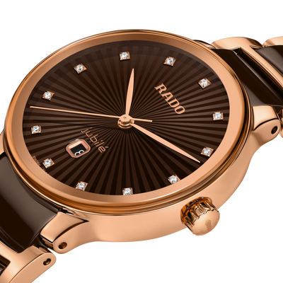 Rado Centrix Brown Dial Women 30.5mm